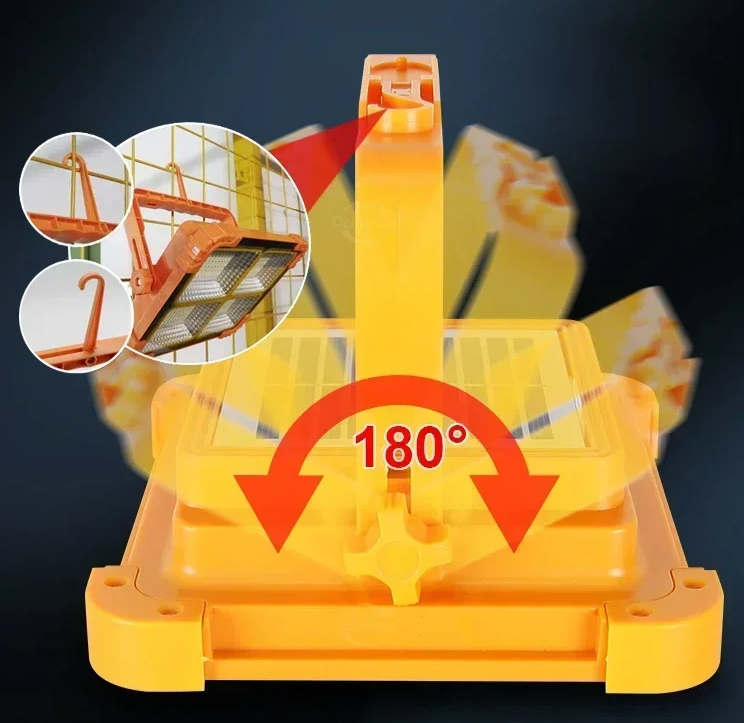 מנורת קמפינג סולארית חסינת מים